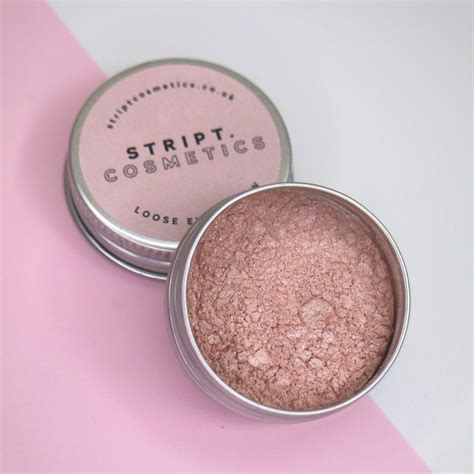 Powder Pink Loose Eyeshadow Stript Cosmetics