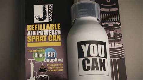 Jacquard Products Youcan Refillable Air Powered Spray Can