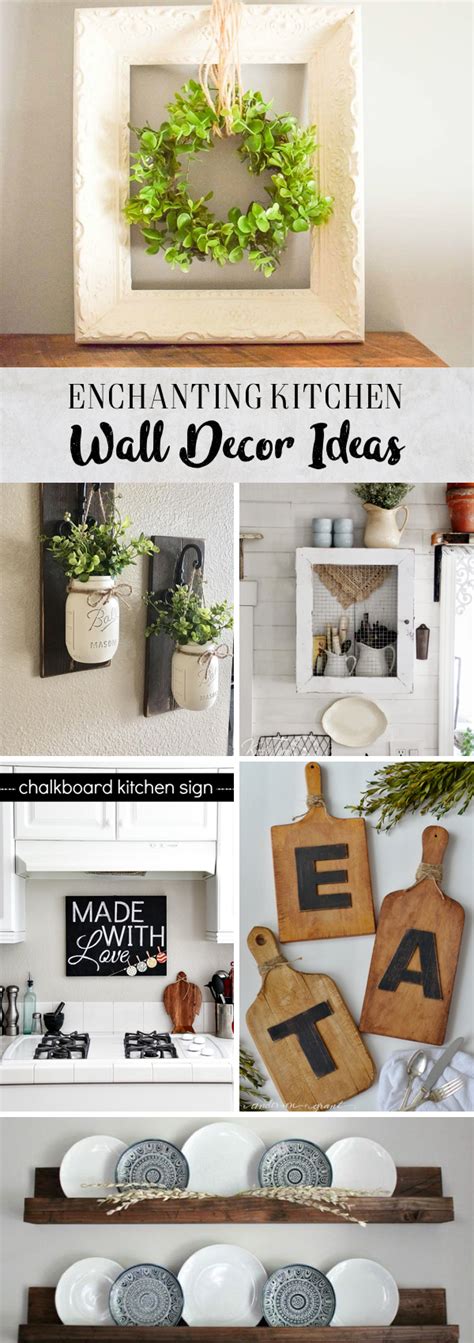 30 Enchanting Kitchen Wall Decor Ideas That Are Oozing With Style