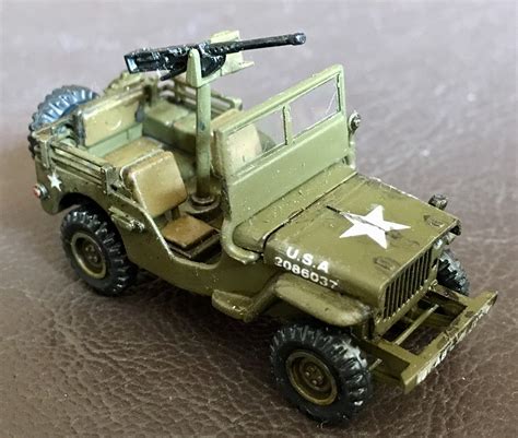 Wwii Ground Vehicle Set 172 Scale Plastic Model Military Vehicle