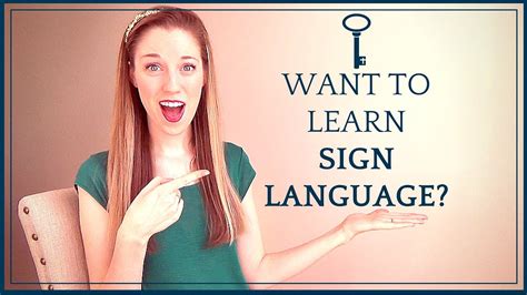 Sign Language Announcement New Channel For Sign Language Beginners