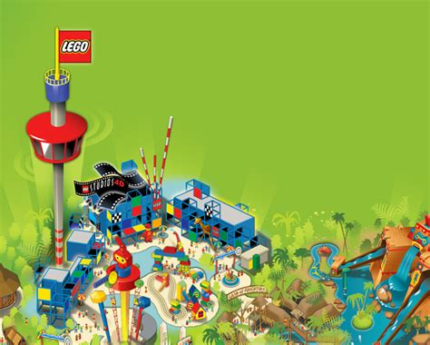 Legoland Malaysia Park Map On Behance