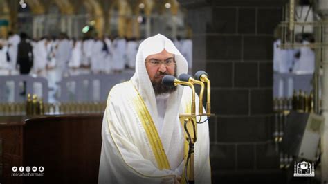 Syeikh Sudais Genap 40 Tahun Jadi Imam Di Masjidil Haram Makkah