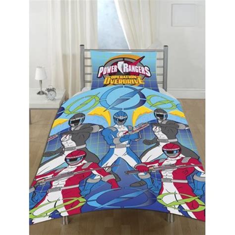 It can make an ideal birthday or features a print of the 4 power rangers and ninja star. Power Rangers Duvet Sets - Childrens Bedding Direct