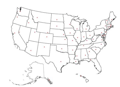 Free Printable Us Map With States And Capitals Printable Maps 10