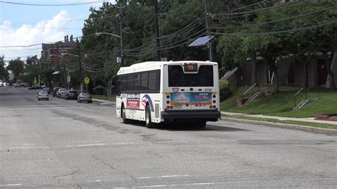 Nj Transit Nabi Bus 5790 On The 99 In Newark Nj Youtube
