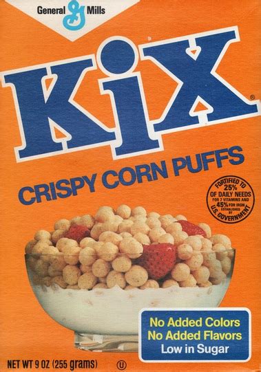 Kix Cereal Vintage