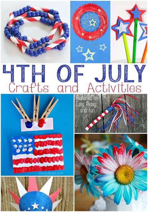 Printable 4th Of July Crafts Web Kids 4th Of July Crafts And Printable