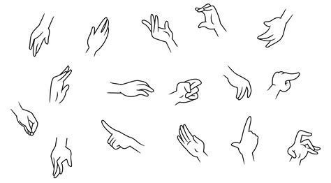 Easy Anime Hands Reference In The Reference Picture Were Using Only