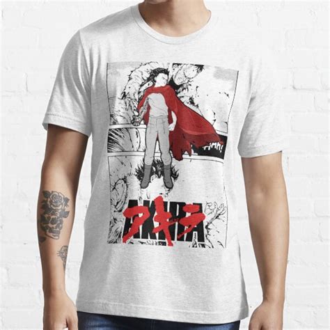 Akira Tetsuo Shima T Shirt For Sale By Animatoposters Redbubble Akira T Shirts Tetsuo T