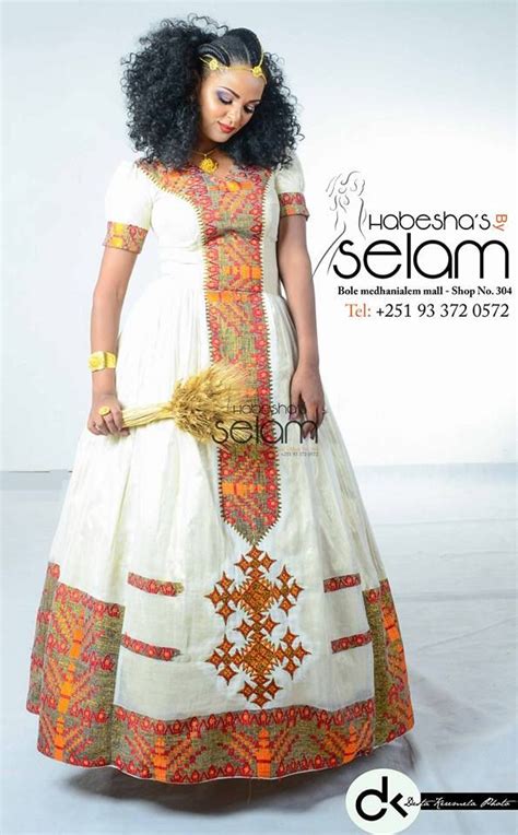 Image Result For Habesha Dress Ethiopian Clothing Ethiopian Dress