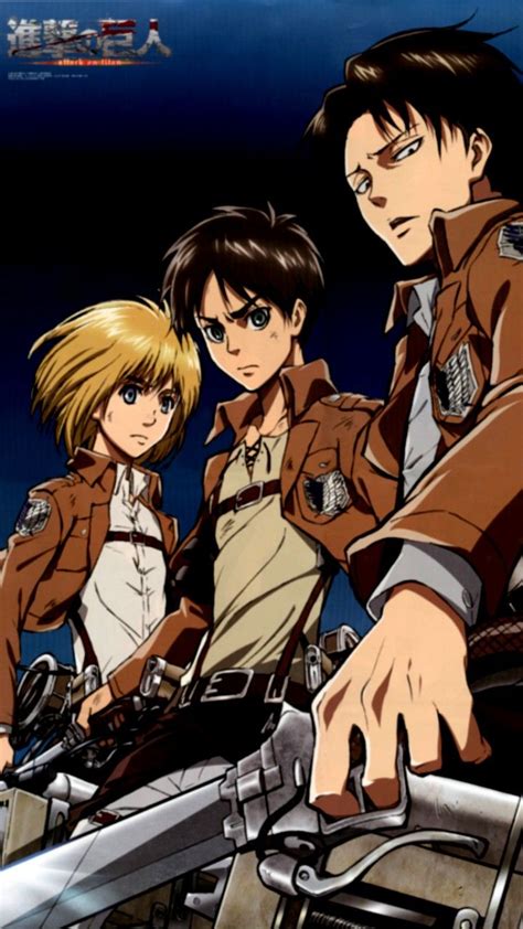 На бій проти титанів (ukrainian); アニメ壁紙ヲタク スマホDX : 進撃の巨人 壁紙・4 720*1280