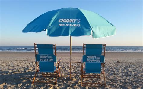 Chunkys Chairs And Umbrellas Beach Chair And Umbrella Rentals Isle
