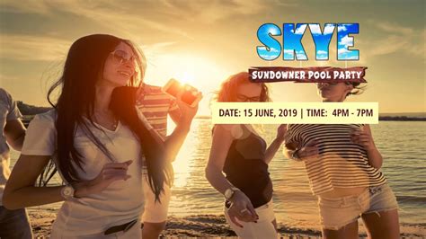 Skye The Sundowner Pool Party In Nagpur Youtube