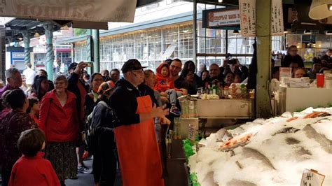 Flying Fish Pike Place Market Seattle Usa Youtube