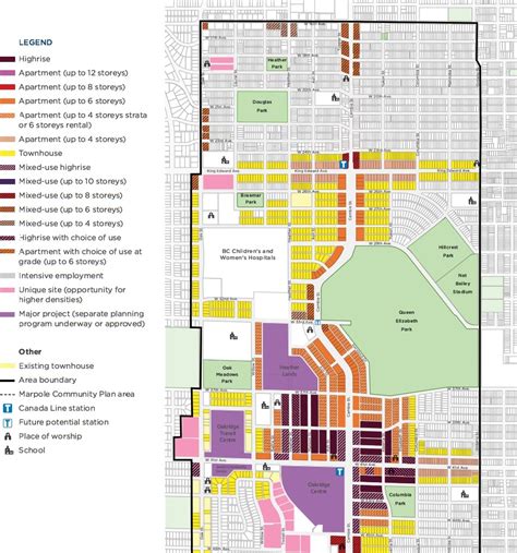 Cambie Corridor To House 50000 More People From New Density Maps