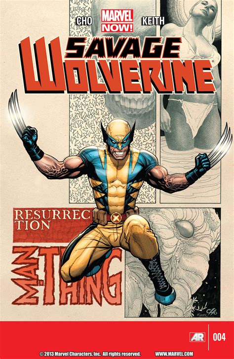 Read Online Savage Wolverine Comic Issue 4