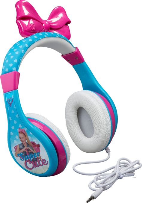 Best Buy Ekids Jojo Siwa Wired Over The Ear Headphones Whitepinkblue