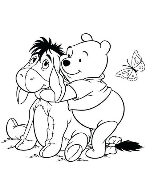 Winnie the pooh and snowman s to print1c9b. Winnie The Pooh Coloring Pages Printable - Free Coloring ...