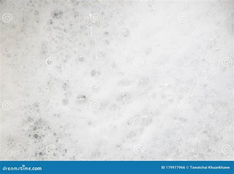 The Surface Of The White Soap Bubble Stock Photo Image Of Blue Bath