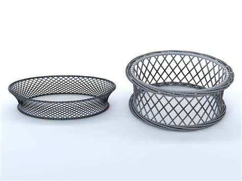 Wicker Baskets Collection 3d Model