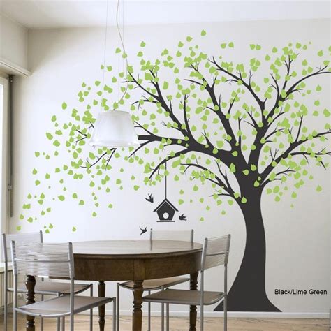 20 Painted Trees Wall Art Wall Art Ideas