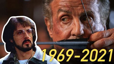 Sylvester Stallone 1969 2021 Fast Filmography Sylvester Stallone