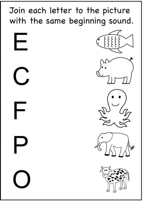 Free Printable Abc Worksheets For 4 Year Olds