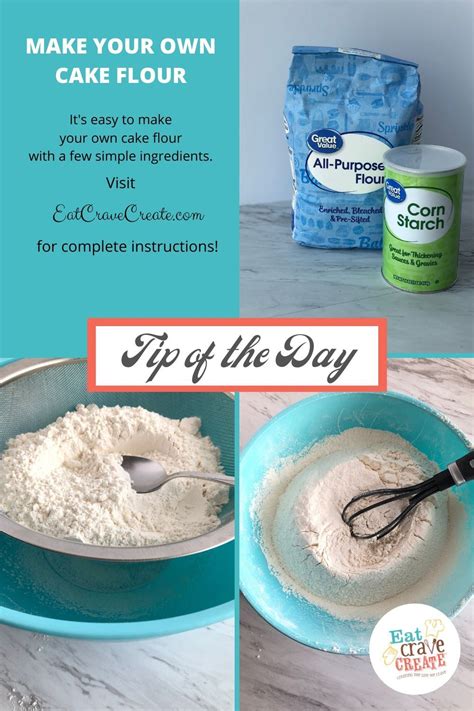 Make Your Own Cake Flour Baking Substitutes Cake Flour Simple