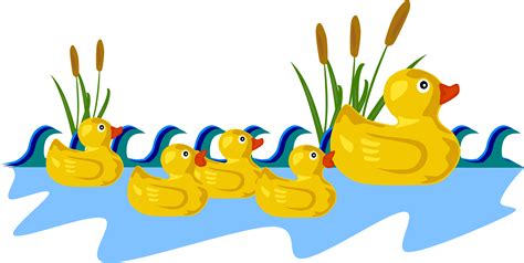 Ducks Clipart Four Ducks Four Transparent Free For Download On