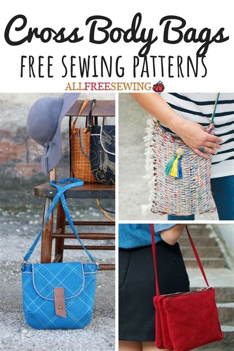 11 Free Crossbody Bag Sewing Patterns Crossbody Bag Diy Bag Patterns