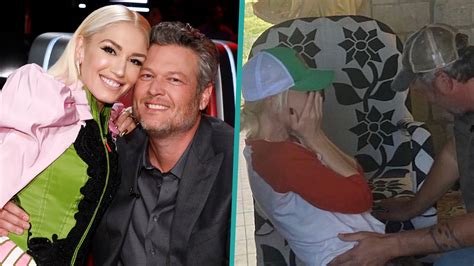 Watch Access Hollywood Highlight Gwen Stefani Shares New Photos From Blake Sheltons Proposal