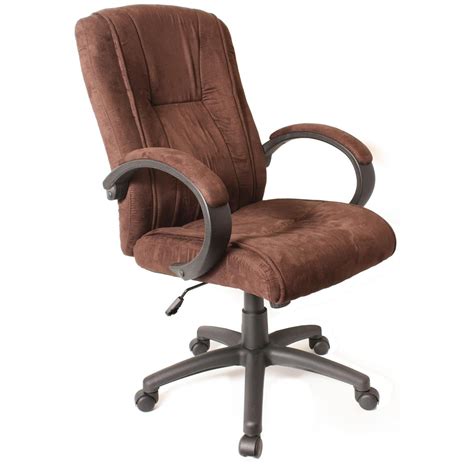 Comfort Products Padded Synthetic Suede Executive Chair - 307402