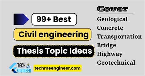 The Best Civil Engineering Thesis Topic 99 Topic Ideas