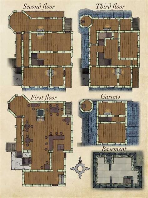 Useful D D Stuff Fantasy City Map Tabletop Rpg Maps Dungeon Maps