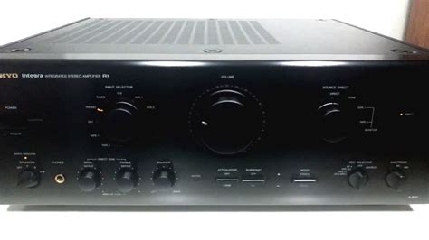 Onkyo A 807 Integra Integrated Stereo Amplifier R1 Youtube