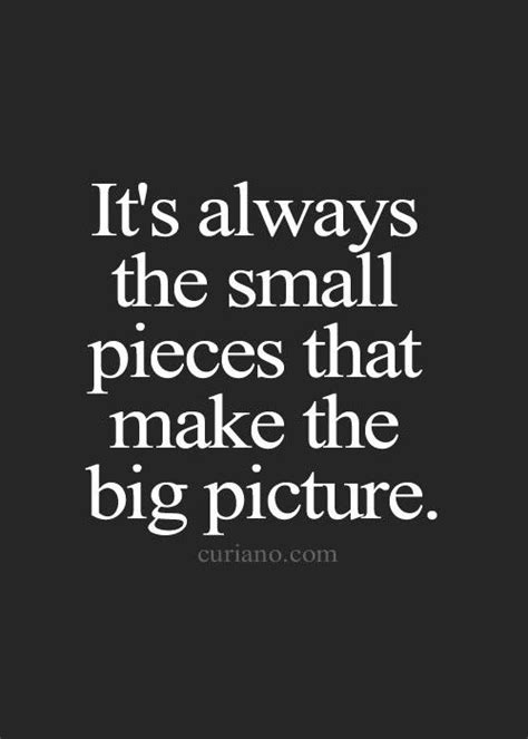 Little things make big things happen. Today I'm loving | Daily Dream Decor | Puzzle quotes ...