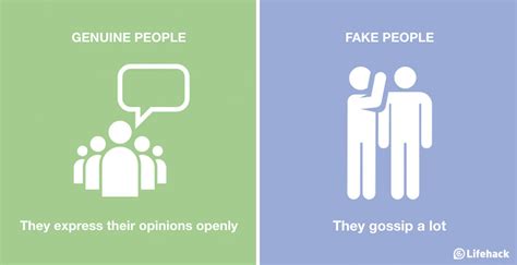 Free shipping on all domestic orders. Fake Nice People Vs Genuine: 8 Ways To Identify Them