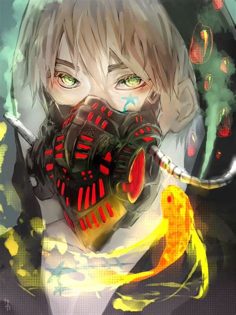 59 Best Anime Gas Mask Images On Pinterest