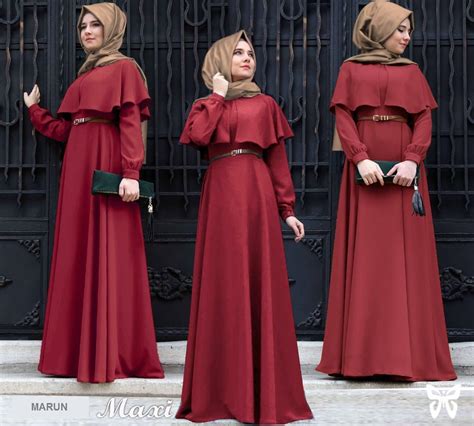 Baju Merah Marun Cocok Jilbab Warna Apa Pintar Mencocokan