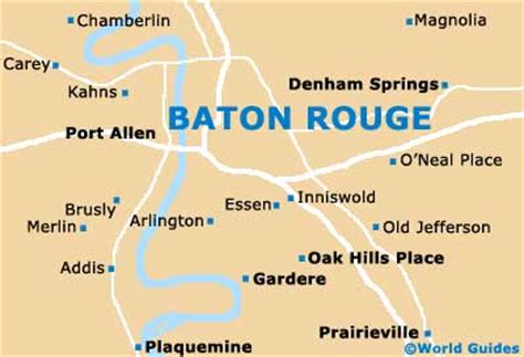 City of baton rouge, la boundary map. Map of Baton Rouge Metropolitan Airport (BTR): Orientation ...