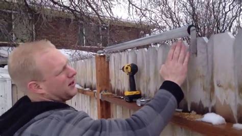 Protectapet ltd 193.147 views4 year ago. Coyote Roller - Wood (or Vinyl) Dog Ear Fence Installation ...