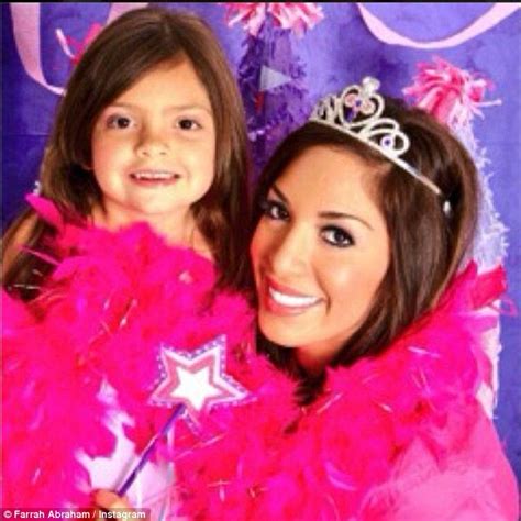 Farrah Abraham Helps Daughter Sophia Celebrate Turning Five After A Row With Her Mother Daily