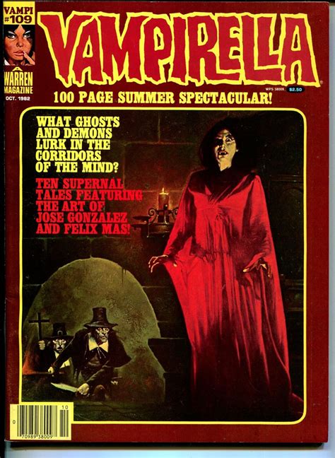 Vampirella 109 1982 Warren Vampire Cover Horror Rare Late Issue Vf