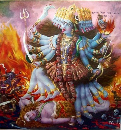Kali Is The Hindu Goddess Of Death And Violence But Also