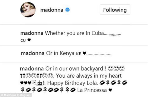 Madonna Sends Daughter Lourdes Leons 21st Birthday Wishes