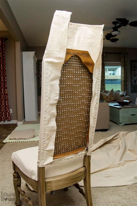 I have no idea how to reupholster furniture! Knock Off No Sew Dining Chairs | Dining chair makeover ...