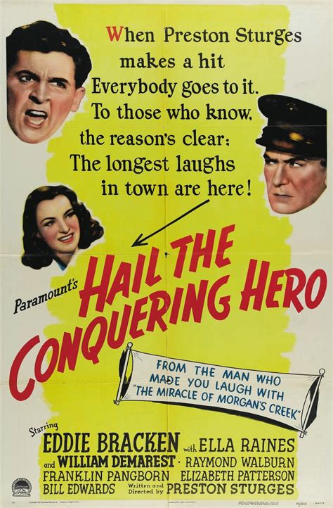 Happyotter: HAIL THE CONQUERING HERO (1944)