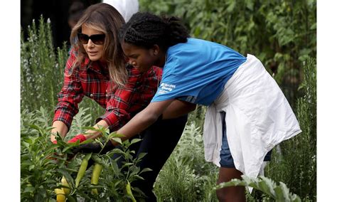 Melania Trump Embraces Michelle Obama Tradition