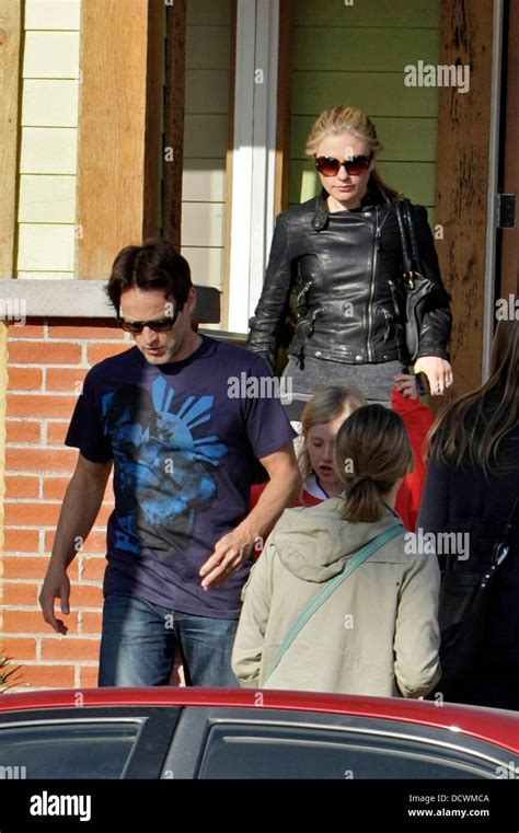 Anna Paquin Stephen Moyer And His Daughter Lilac Moyer Spend The Day